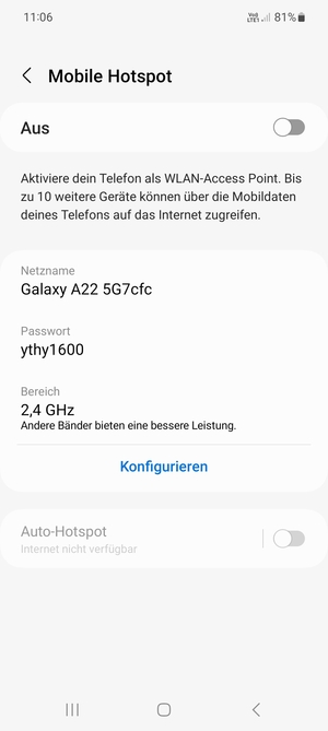 Wählen Sie Konfigurieren