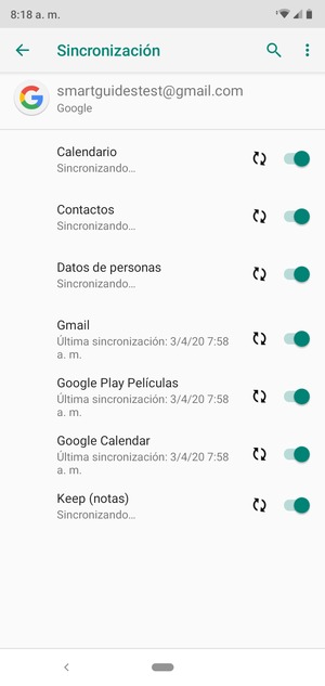 Sus contactos de Google se sincronizarán ahora a su teléfono