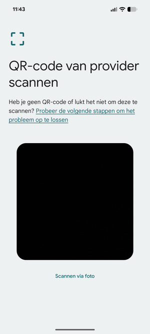 Scan de QR-code