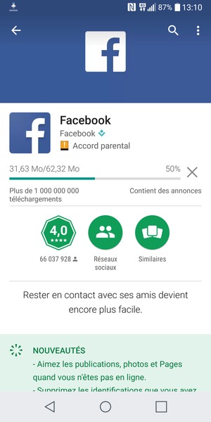 Veuillez attendre la fin de la procédure d'installation