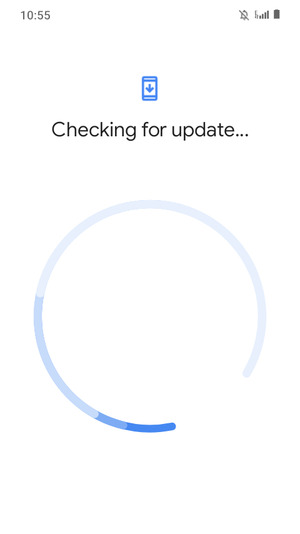 Wait for the search to finish