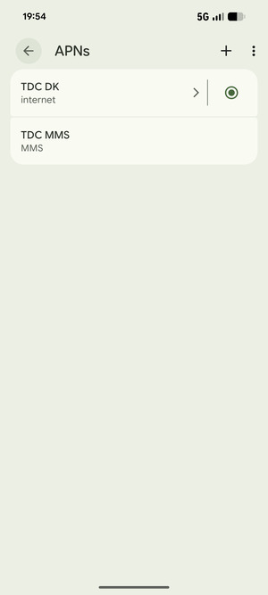 Select the Menu button