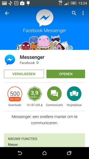 Selecteer OPENEN