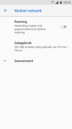 Selecteer Geavanceerd