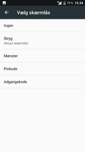 Vælg Mønster