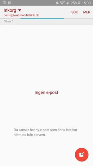 Ditt konto är redo att användas
