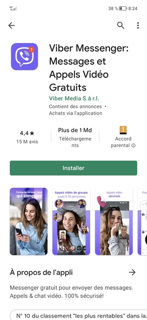 Sélectionnez Installer