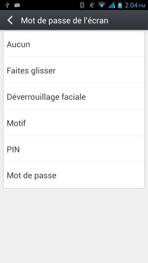 Sélectionnez Motif