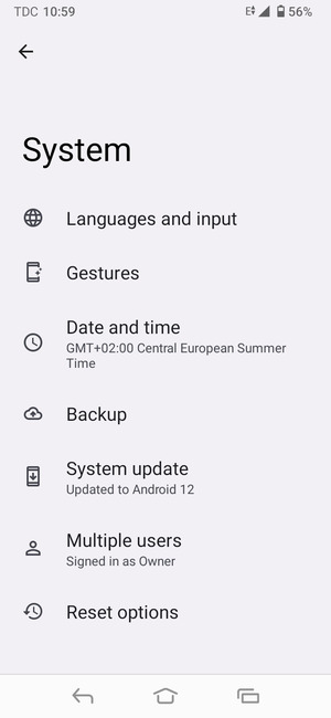 Select Backup
