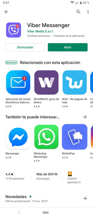 Seleccione Abrir