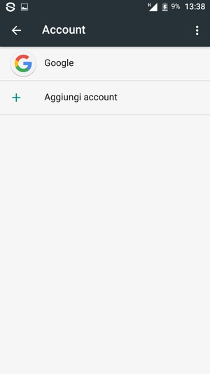 Seleziona Google