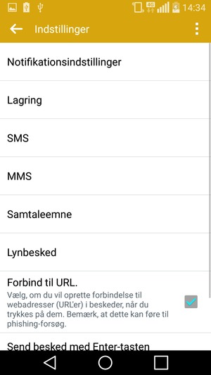 Vælg SMS