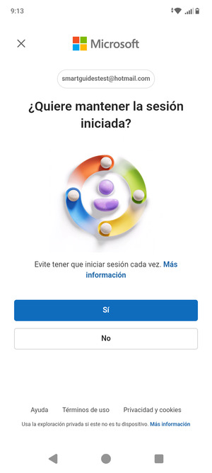 Seleccione la opción deseada