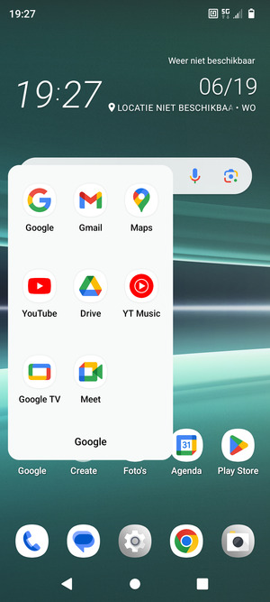 Selecteer Gmail