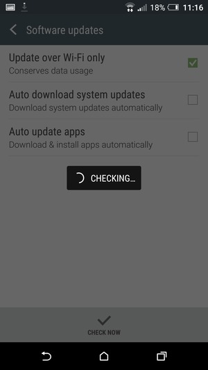 Wait for the search to finish