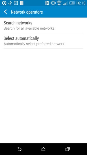 Select Search networks