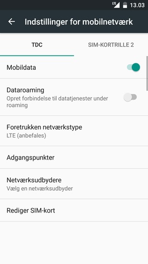 Vælg Public og Adgangspunkter