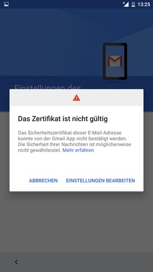 Wählen Sie EINSTELLUNGEN BEARBEITEN