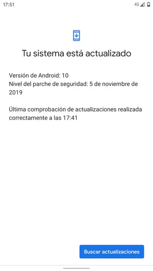 Seleccione Buscar actualizaciones
