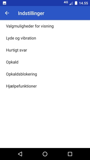 Vælg Opkald