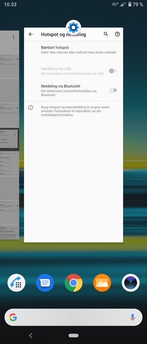 Swipe apps opad for at lukke dem. Dette vil spare batteri.