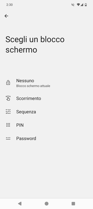 Seleziona Sequenza
