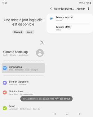 Sélectionnez Ajouter