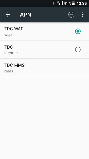 Sélectionnez le bouton du Menu