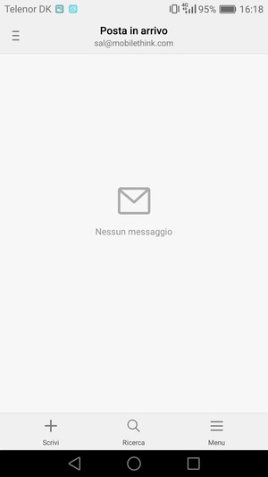 Il tuo account è pronto per l'uso
