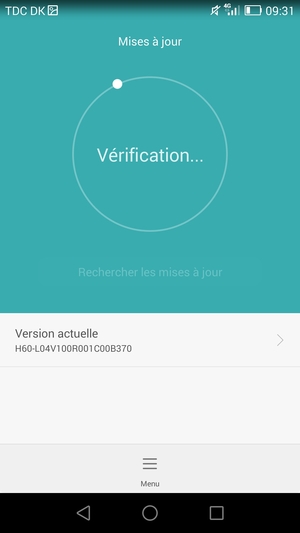 Veuillez attendre la fin de la recherche