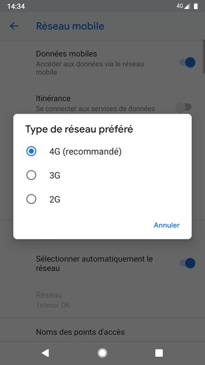 Sélectionnez votre option préférée