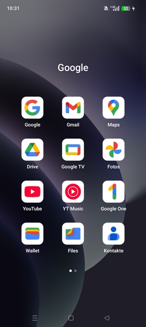 Wählen Sie Gmail