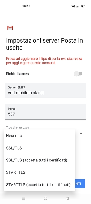 Seleziona Nessuno