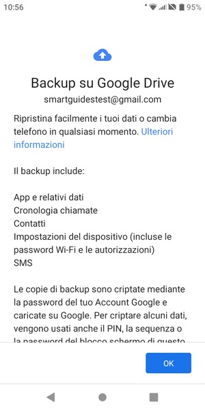 Seleziona OK