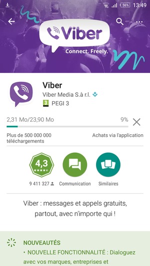 Veuillez attendre la fin de la procédure d'installation