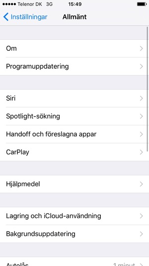 Välj Programuppdatering