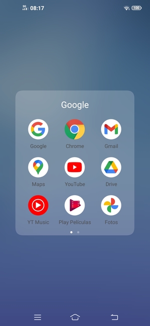 Seleccione Gmail