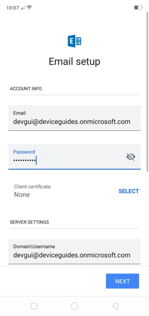Enter your password