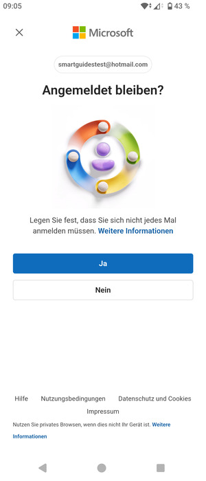 Wählen Sie Ihre gewünschte Option