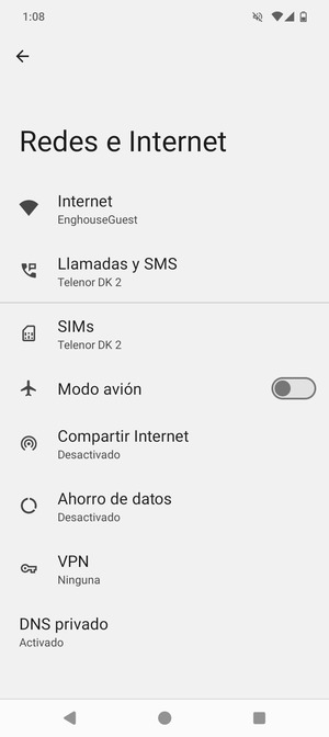 Seleccione SIMs