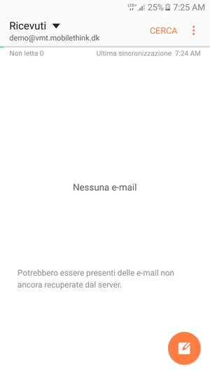 Il tuo account è pronto per l'uso