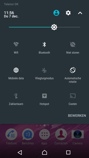 Selecteer Bluetooth