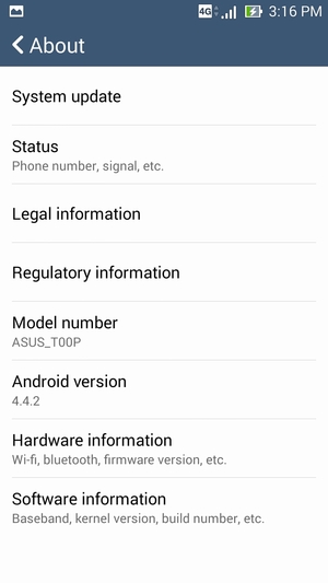 Select System update