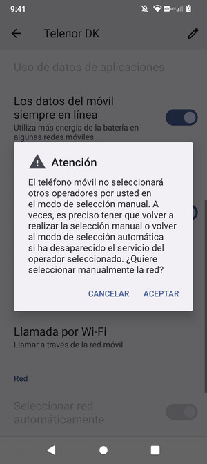 Seleccione ACEPTAR