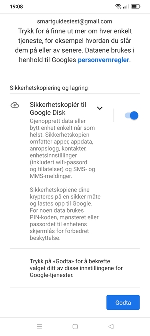 Velg Godta