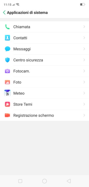 Seleziona Messaggi