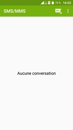 Sélectionnez le bouton du Menu