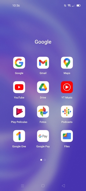 Seleccione Gmail