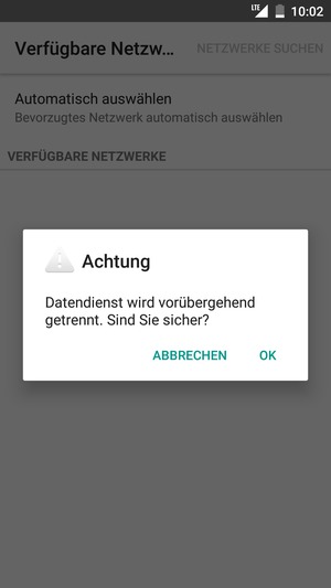 Wählen Sie OK