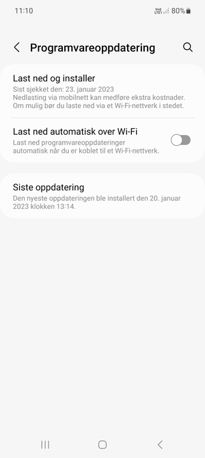 Velg Last ned og installer